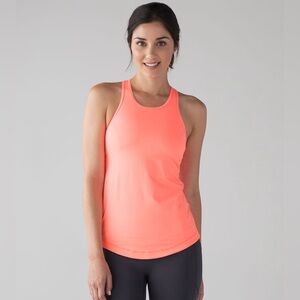 lululemon athletica Neon Pink Tank Top